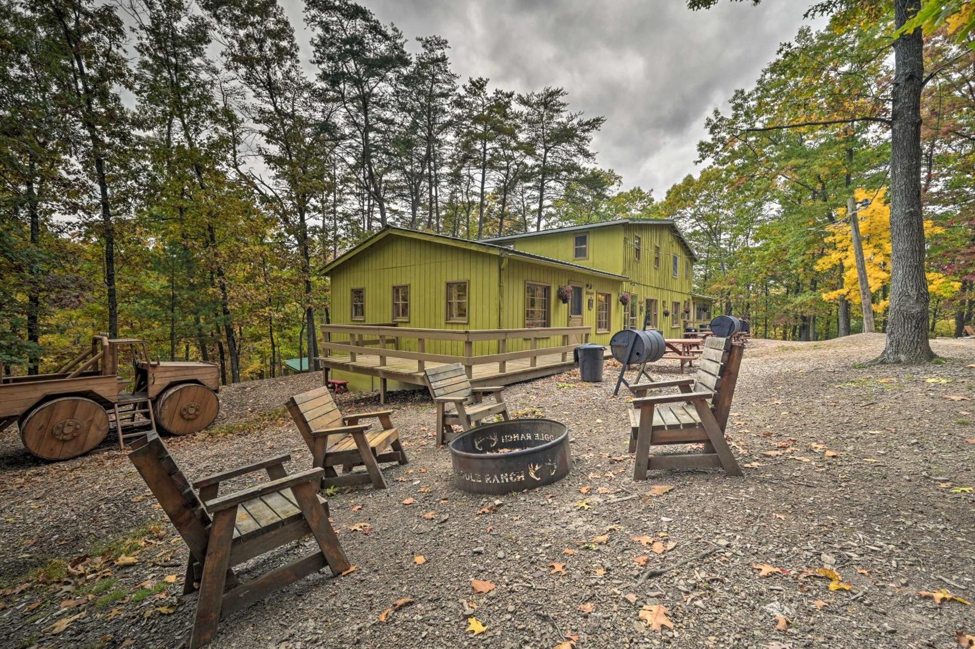 Lone Ranger Cabin With 50 Acres By Raystown Lake Huntingdon Exterior foto